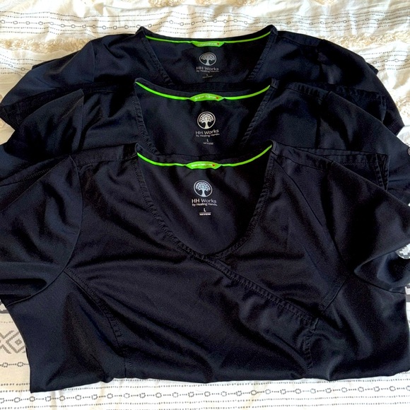 Healing Hands size Large 3 tops HH works - Picture 1 of 4